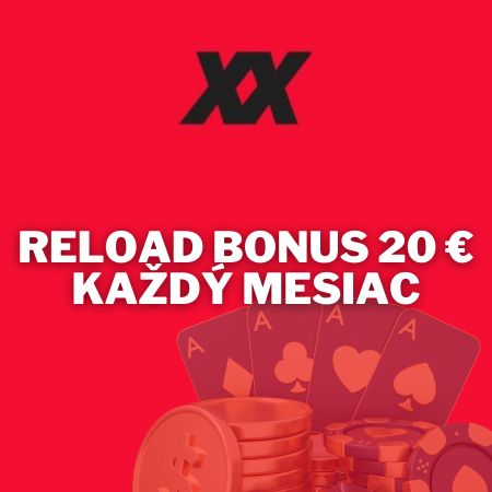 Reload bonus v DOXXbet casino + 75 free spinov za registráciu