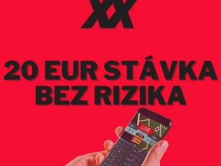 Free bet 20 EUR v DOXXbete – Stav si bez rizika