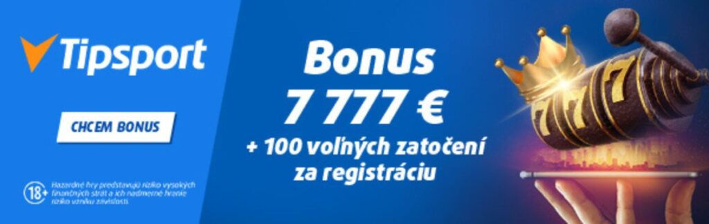 Tipsport-vstupný-bonus-7777€-a-100-free-spinov