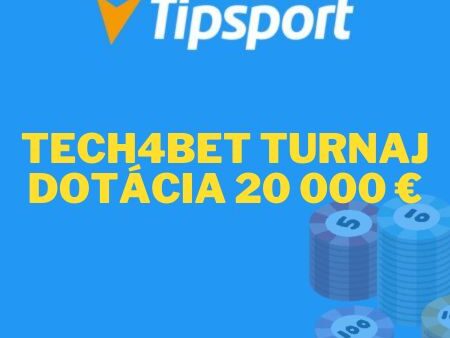 Hraj o 100 000 free spinov v Tipsport Tech4bet turnaji