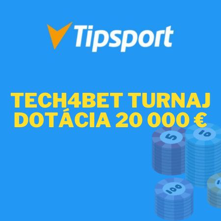 Hraj o 100 000 free spinov v Tipsport Tech4bet turnaji