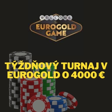 Hraj o 4000 EUR v Eurogold Game + 300 free spinov za registráciu